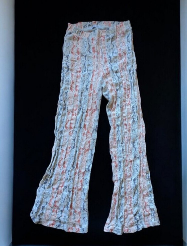 Zara Triko Dantel Pantolon