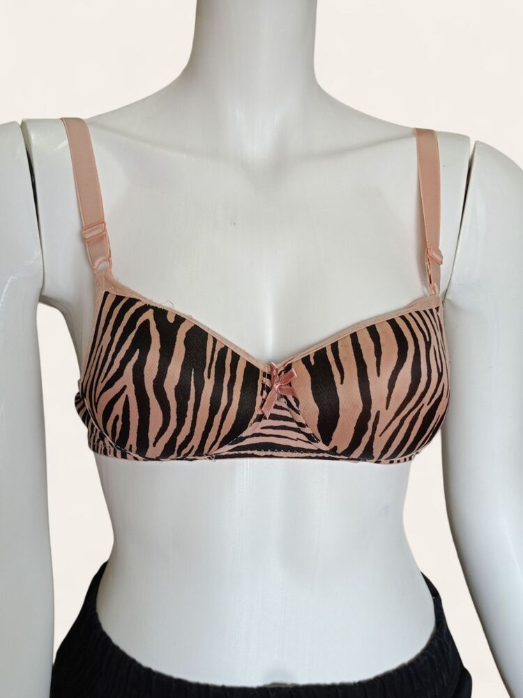 Zebra Desenli Sütyen (75)