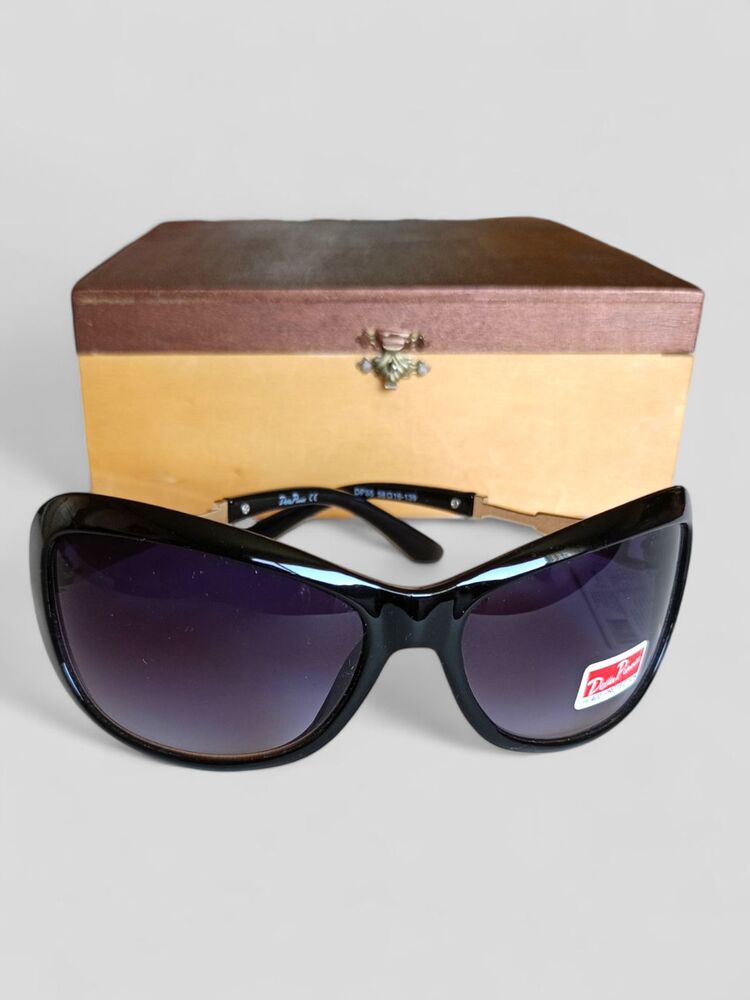 Retro Uv400 Polarize Kadın Güneş Gözlüğü