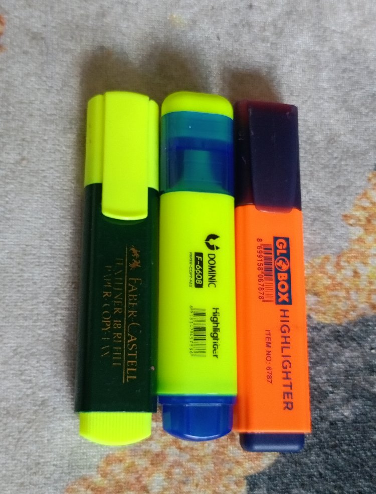 3 Adet Highlighter Fosforlu Kalem