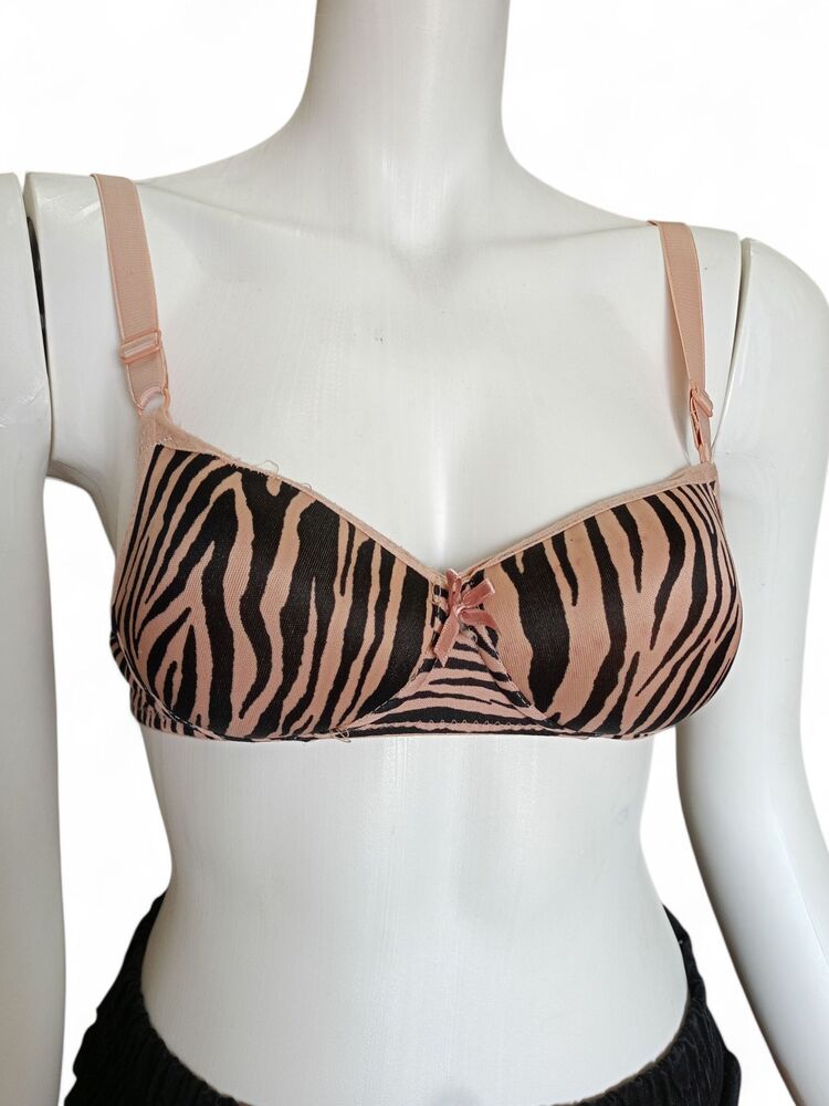 Zebra Desenli Sütyen (75)