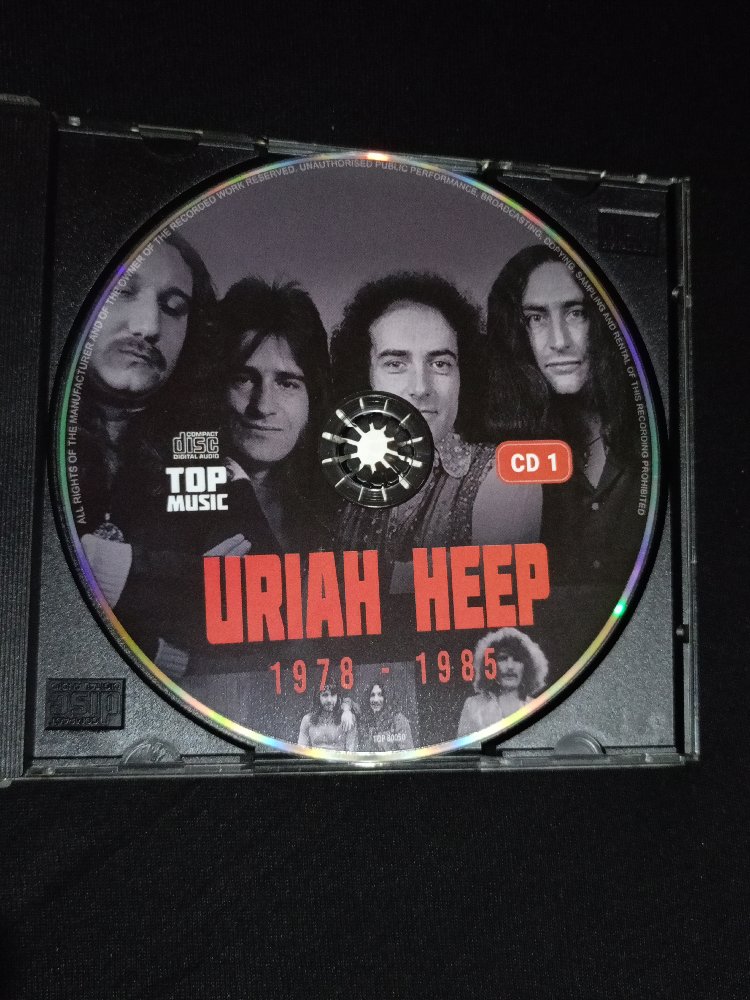 Uriah Heep 1978-1985 Orj. Albüm CD 1