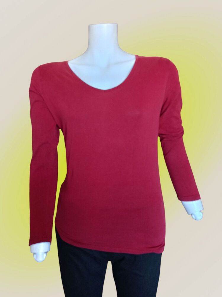 Bordo Kadın Sweatshirt
