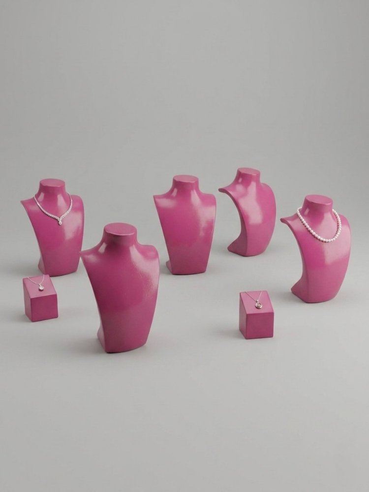 Pembe Kolye - Takı Standları