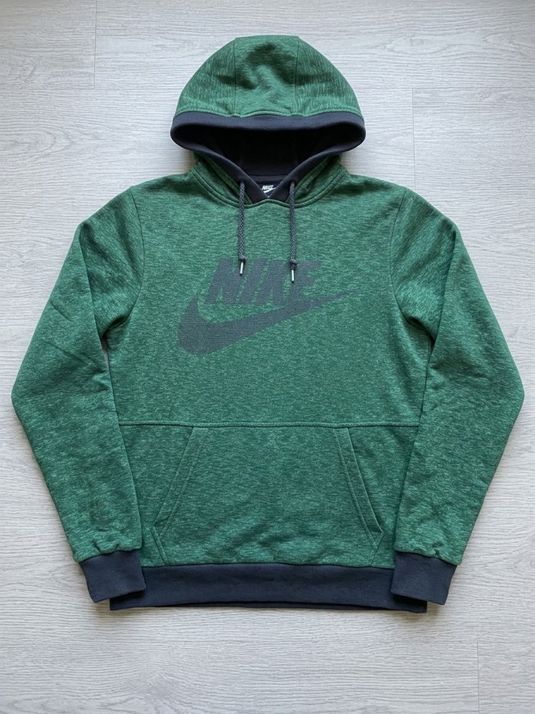 Nike Yeşil Kapüşonlu Unisex Sweatshirt