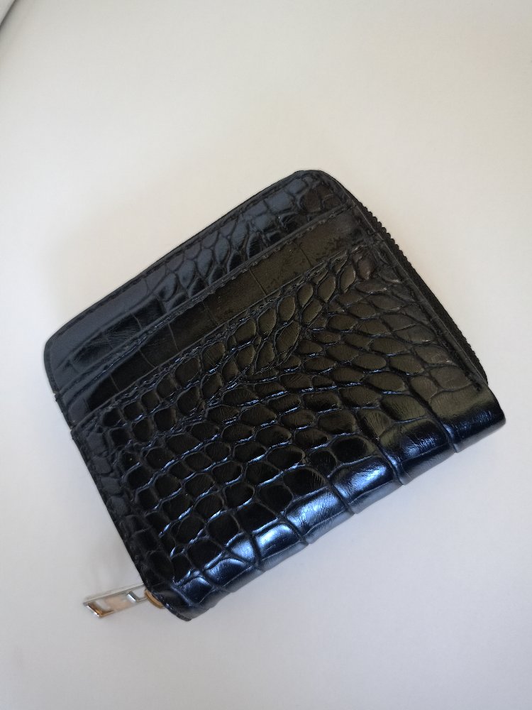 Kroko Desenli Mini Rugan Cüzdan