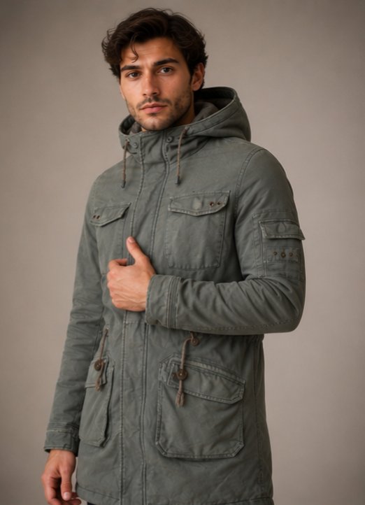 Colins Kapüşonlu Parka