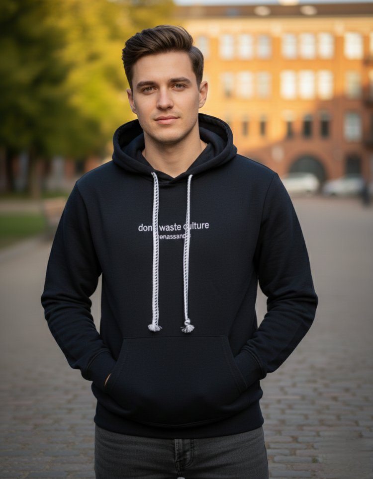 Unisex Siyah sweatshirt