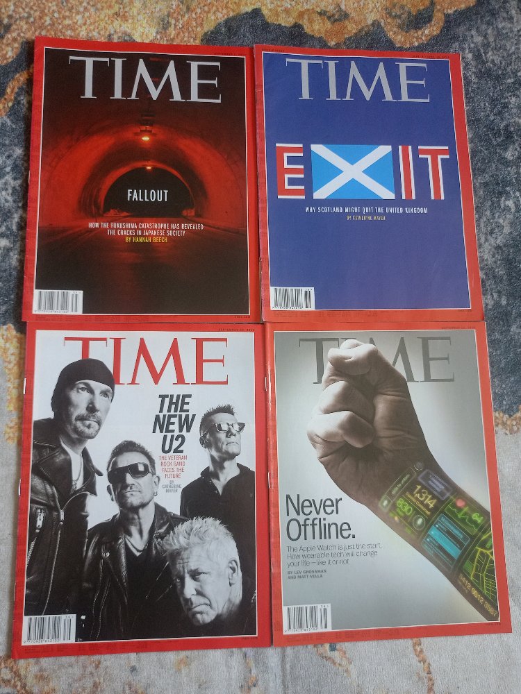 TIME Eylül 2014 Tam Ay Seti (4 sayı)