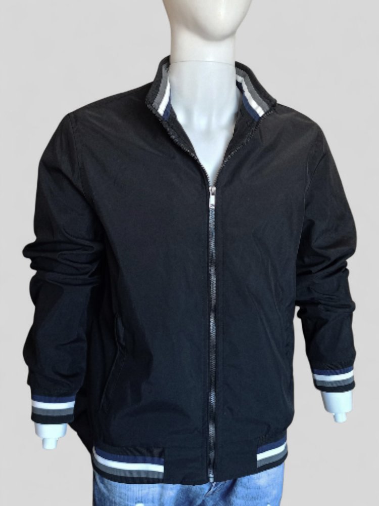 Bomber Regular Fit Siyah Mont