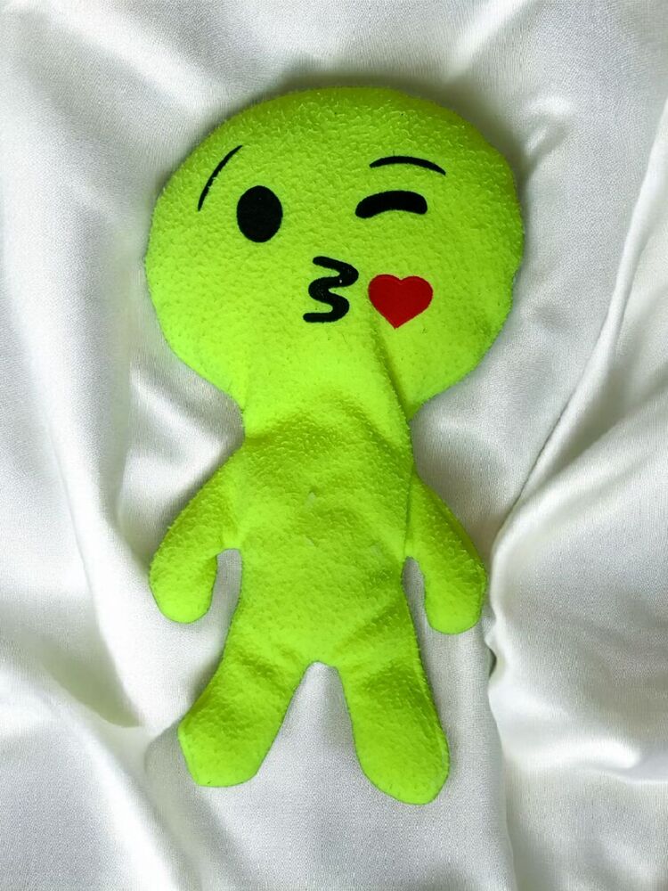 Öpücük Emoji Adam Peluş Oyuncak