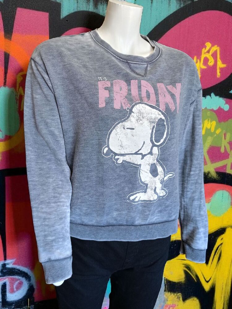 Snopy Baskılı Sweatshirt