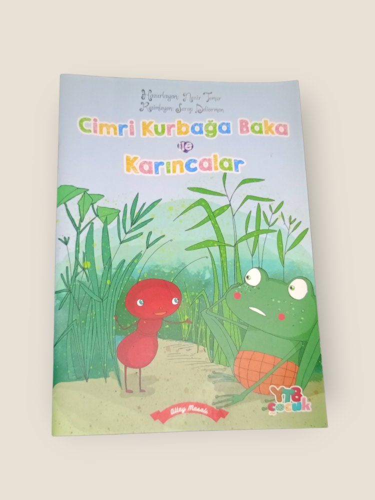 Cimri Kurbağa Baka ve Karıncalar Kitabı