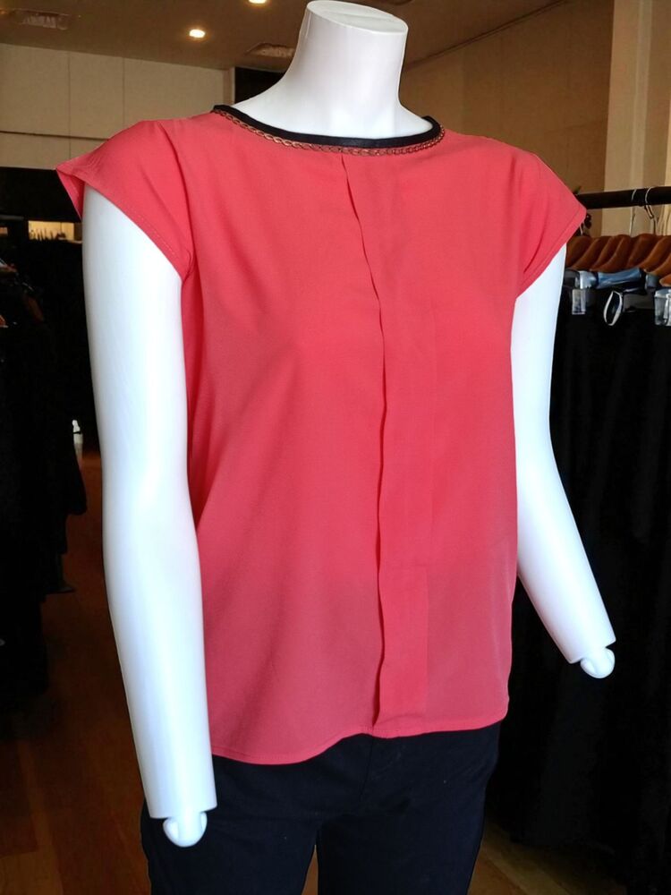 Zara Kısa Kollu Drapeli Kadın Bluz