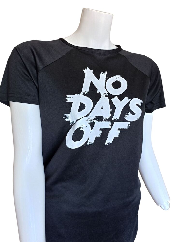 No Days Off Grunge Punk T-shirt