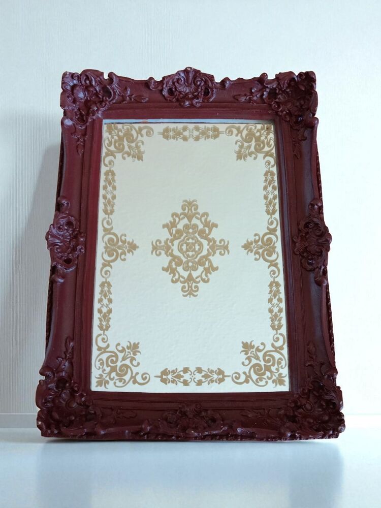 Handmaid Desenli Vintage Tasarım Ayna