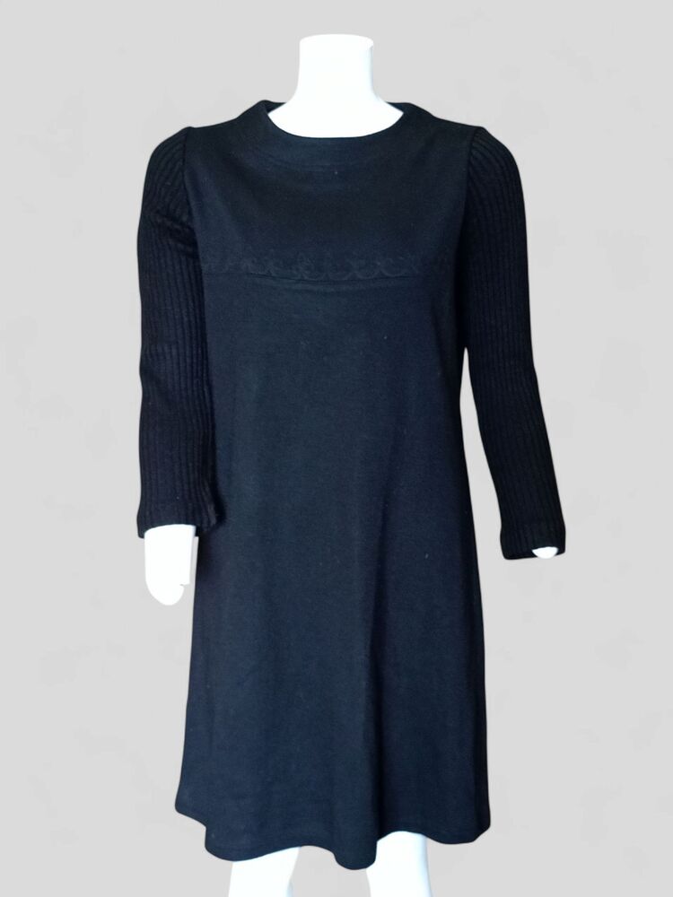 Örgü Desenli Jimmy Key Midi Elbise/Tunik