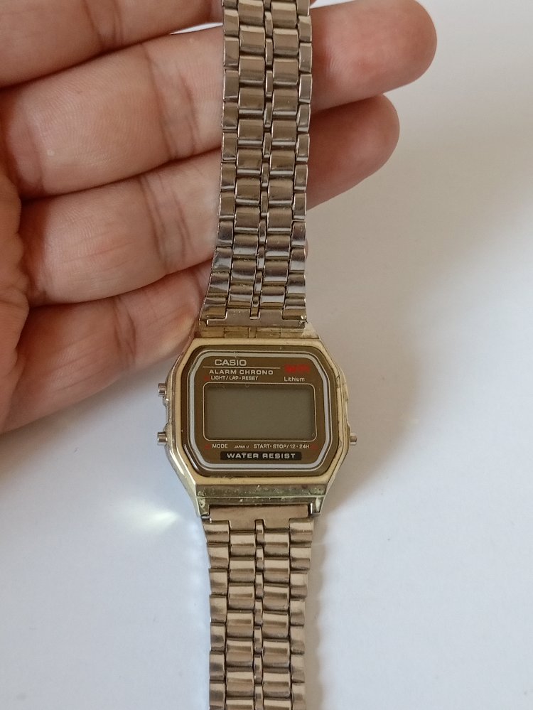 Orijinal Casio Retro Unisex A159W Gold