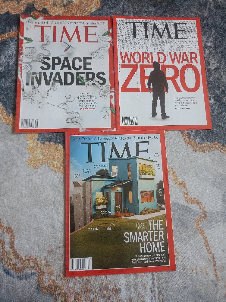 TIME Dergisi Temmuz 2014 Seti - 3 Sayı