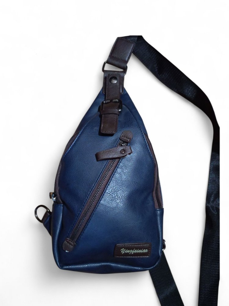 Deri Crossbody Göğüs/Sırt Çantası
