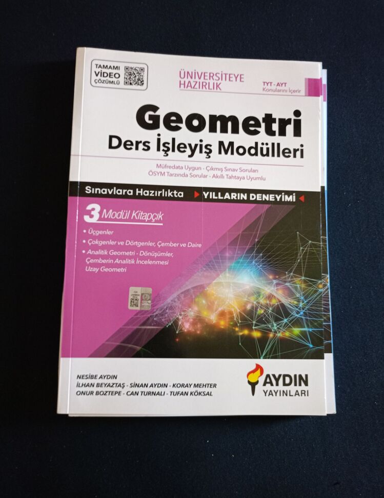 Geometri Sınav Hazırlık Kitapları Seti
