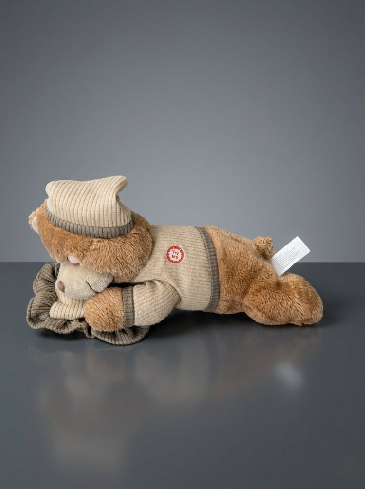 Uyuyan Peluş Oyuncak Ayı