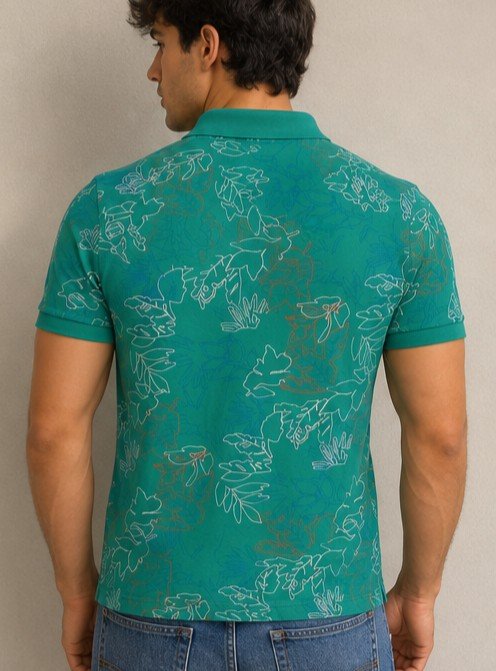 Lacoste Desenli Polo Yaka Tişört
