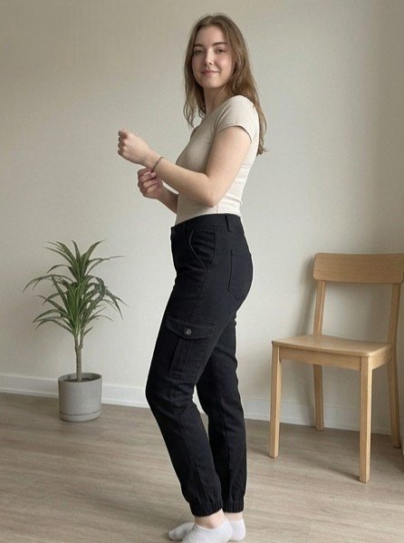 Kargo Cep Detaylı Jogger Pantolon