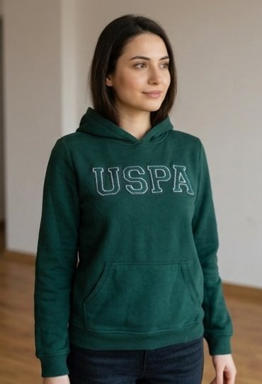 U.S.Polo Assn. Kapüşonlu Sweatshirt