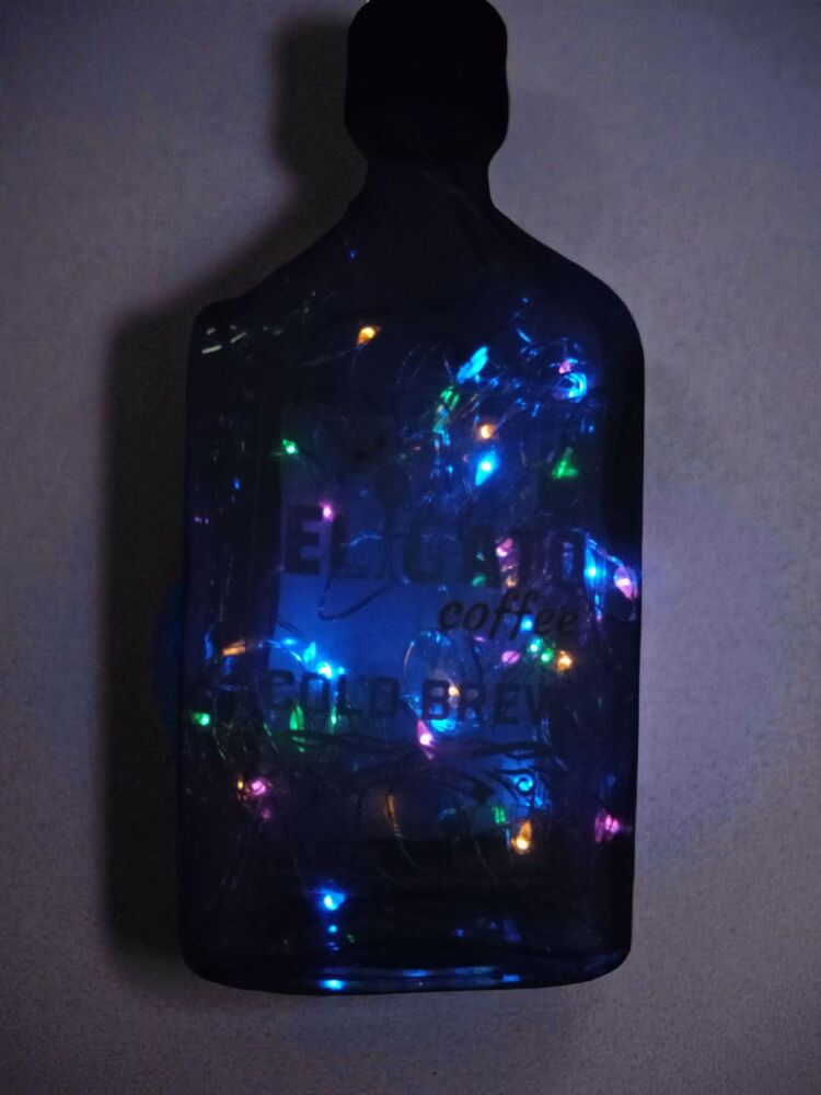 Handmade Peri Şişesi (Işıklı)