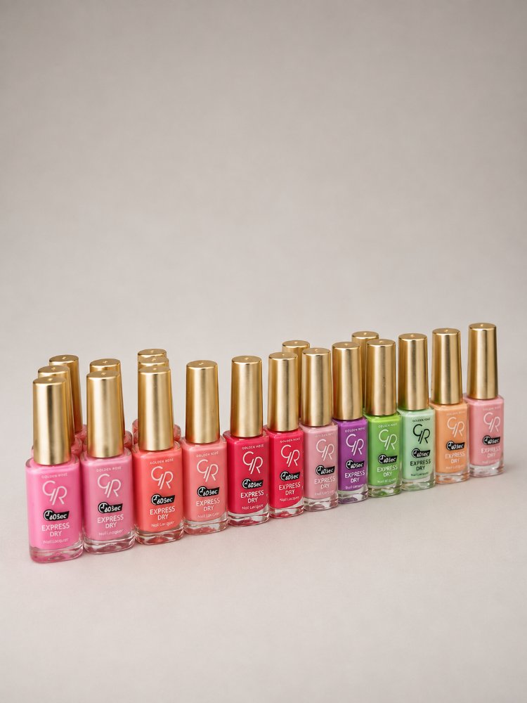 21 Adet Golden Rose Express Dry Oje