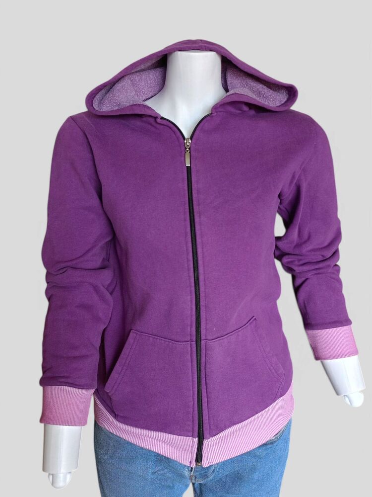 Kapüşonlu Fermuarlı Unisex Sweatshirt