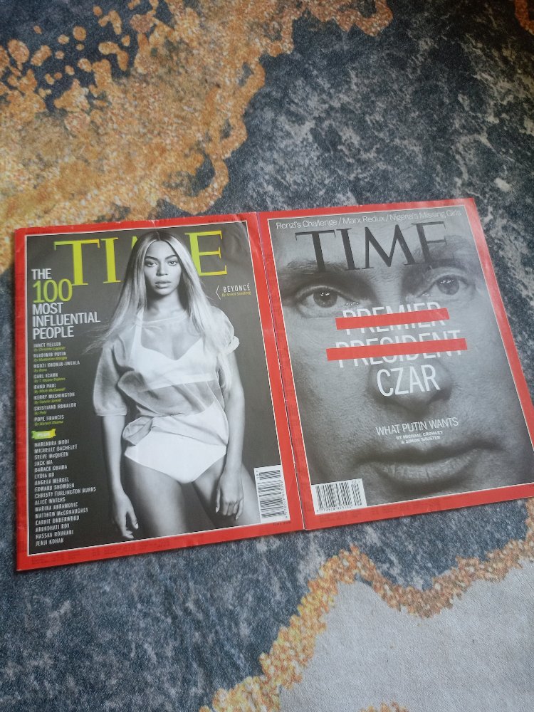 Time Dergisinin İkonik Sayılarından İkili Set