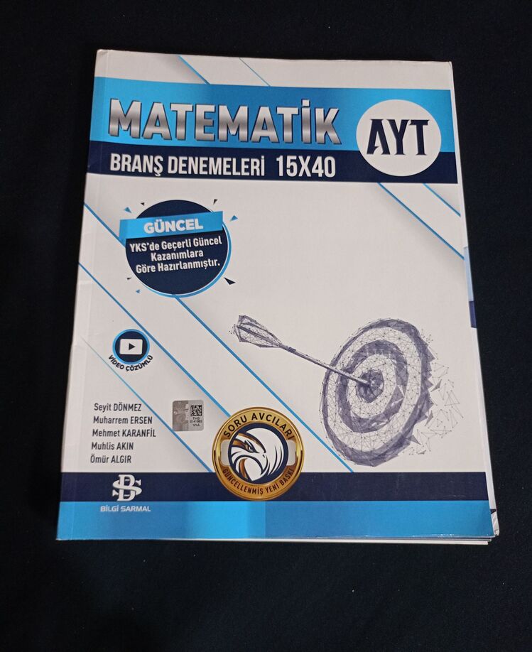 AYT Matematik Branş Denemeleri 15x40