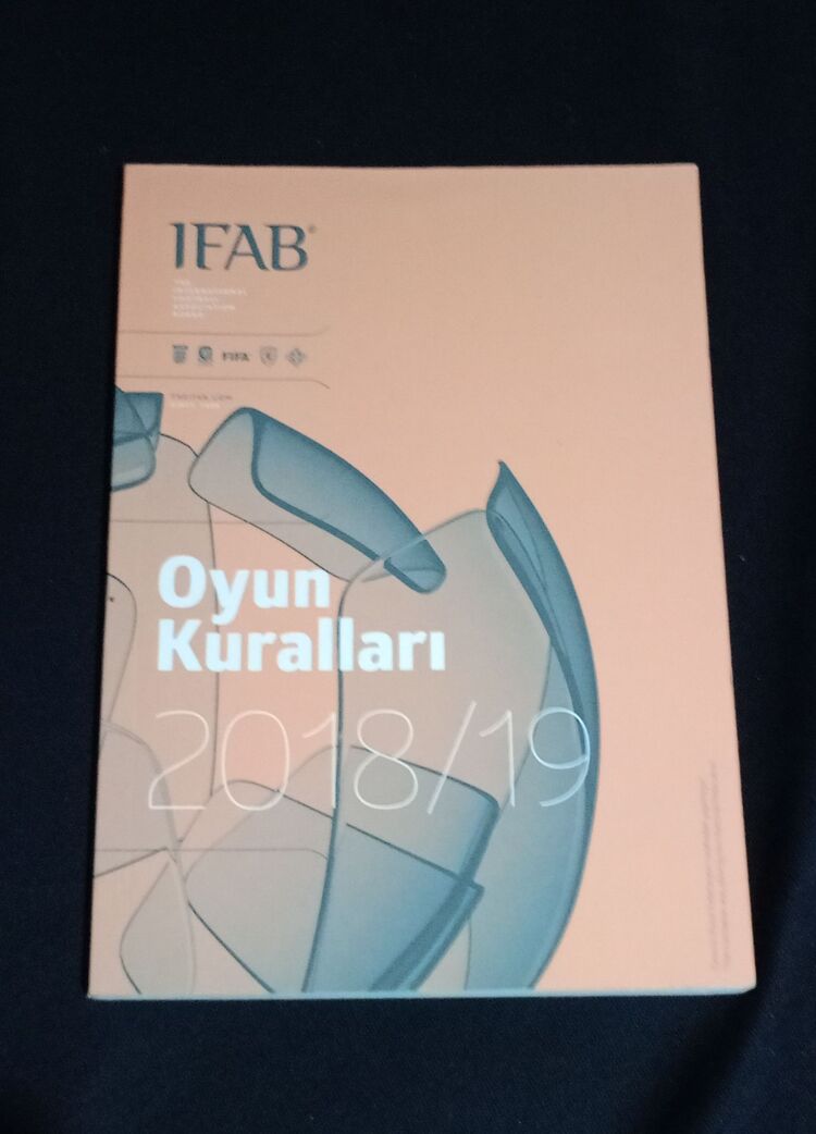 2018/19 IFAB Futbol Oyun Kuralları Kitabı