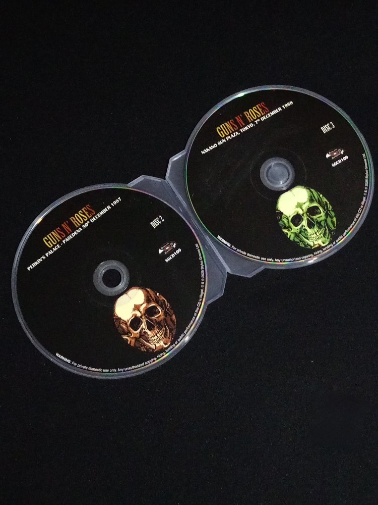 Guns N’ Roses – Canlı Kayıt CD’leri (Orj)