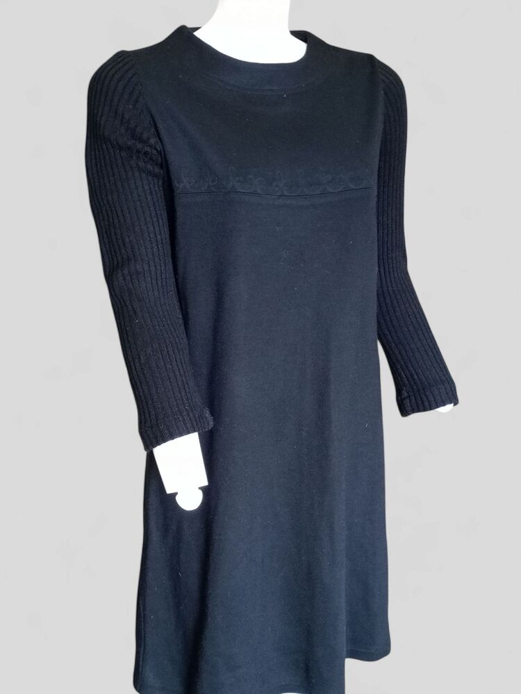 Örgü Desenli Jimmy Key Midi Elbise/Tunik