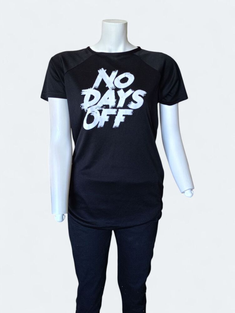 No Days Off Grunge Punk T-shirt