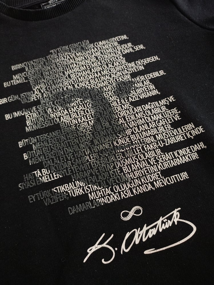 Atatürk Gençliğe Hitabe Sweatshirt