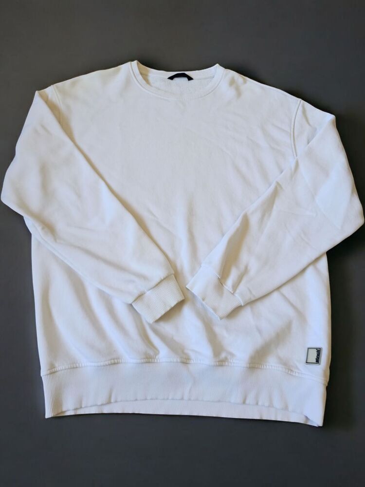 Beyaz Unisex Sweatshirt