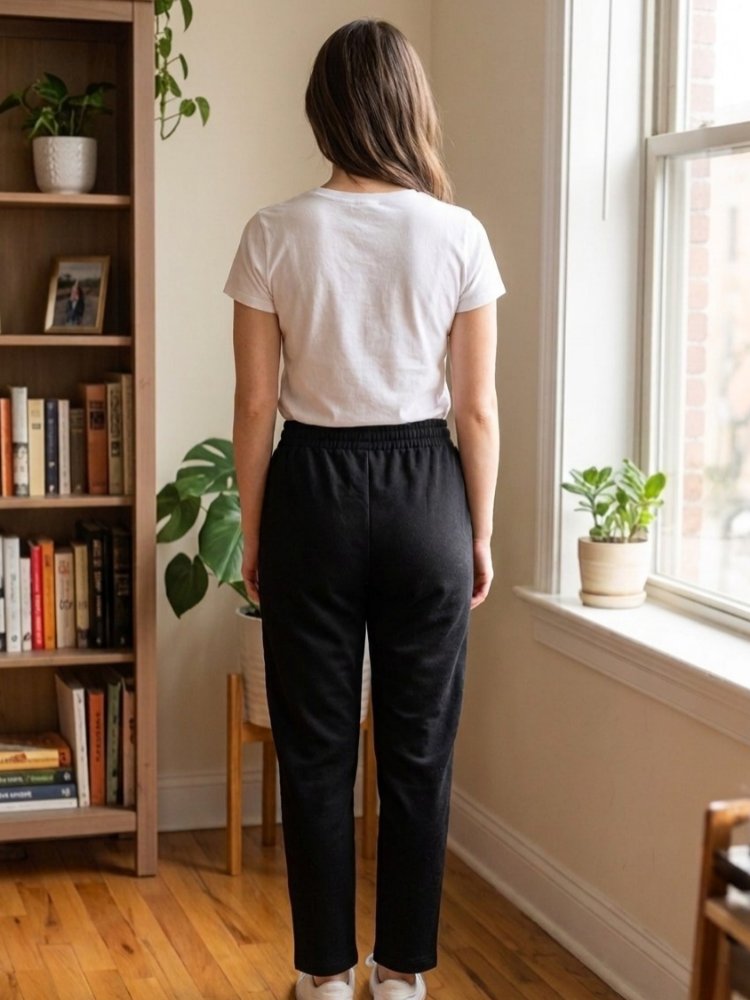 Siyah Eşofman Alt/ Spor Pantolon