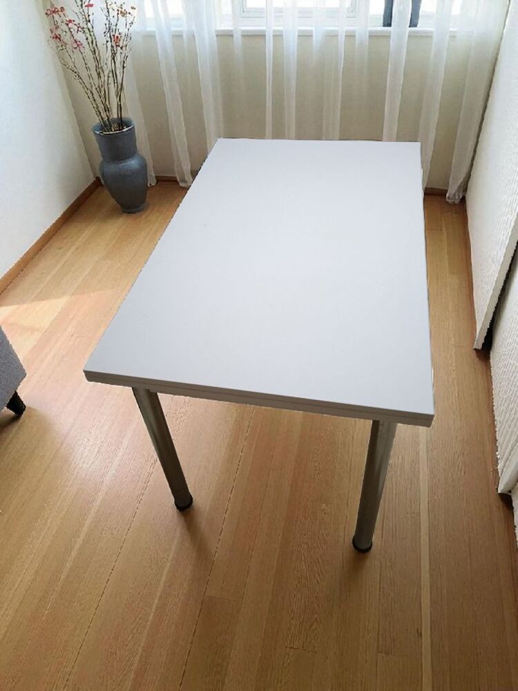 İkea Model 6 kişilik Açılır Kapanır Masa