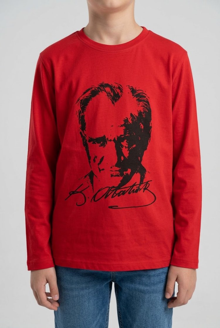 Atatürk Baskılı Unisex Sweatshirt