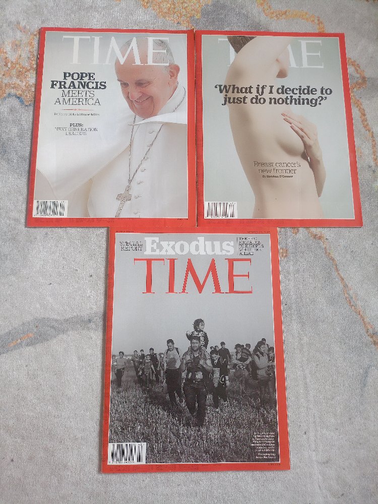 ​TIME Dergisi Ekim 2015 Seti (3 Sayı)