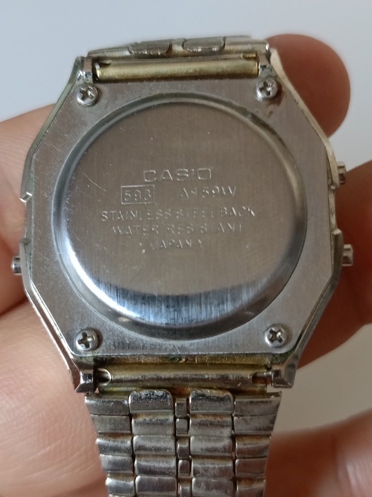 Orijinal Casio Retro Unisex A159W Gold
