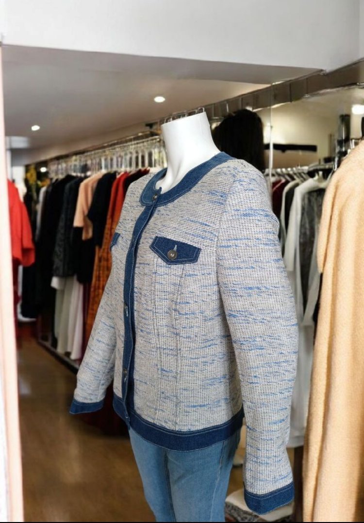 Kot Detaylı Triko Hırka/Mont