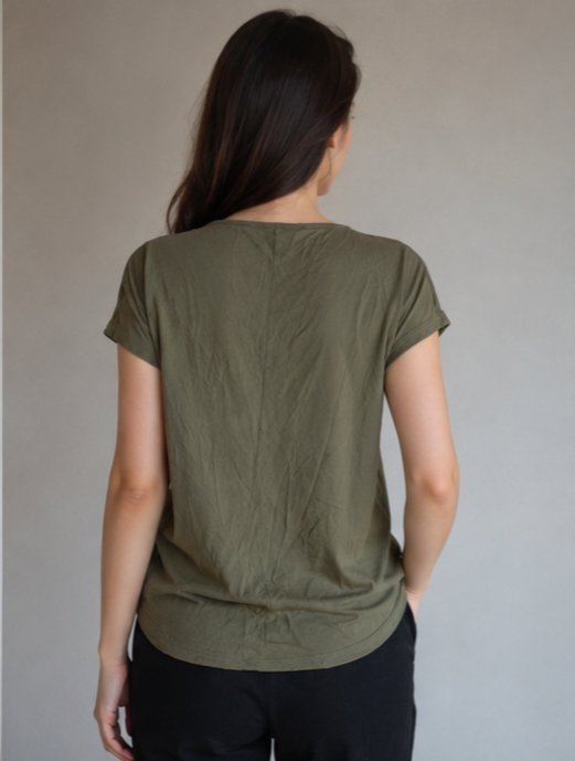 Koton V Yaka Püsküllü Bağcıklı Bluz 