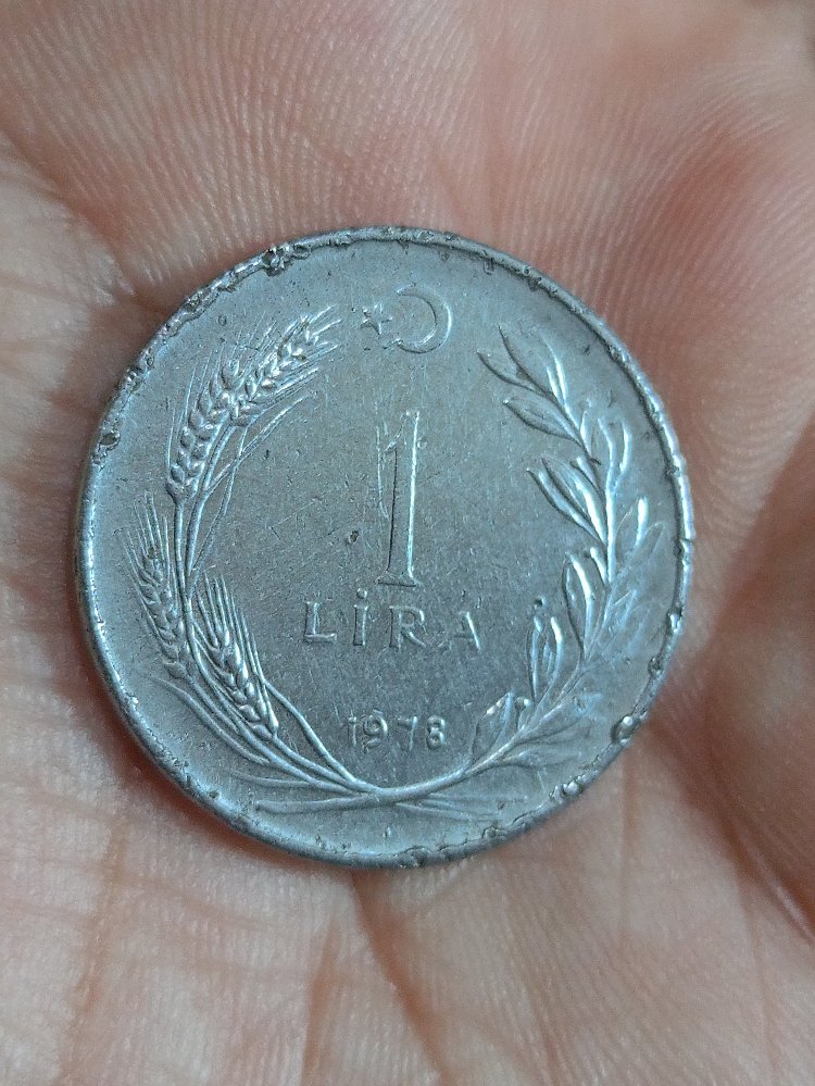 1 Lira Hatıra Madeni Para (1978)