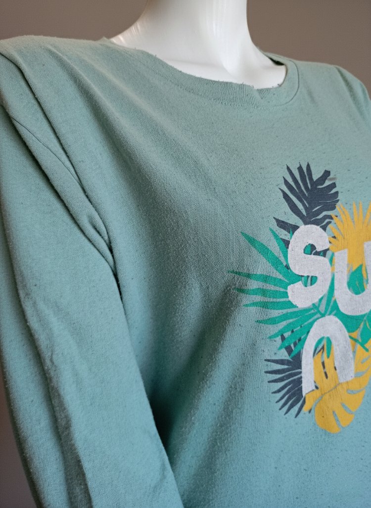 Uzun Kollu Kadın Sweatshirt