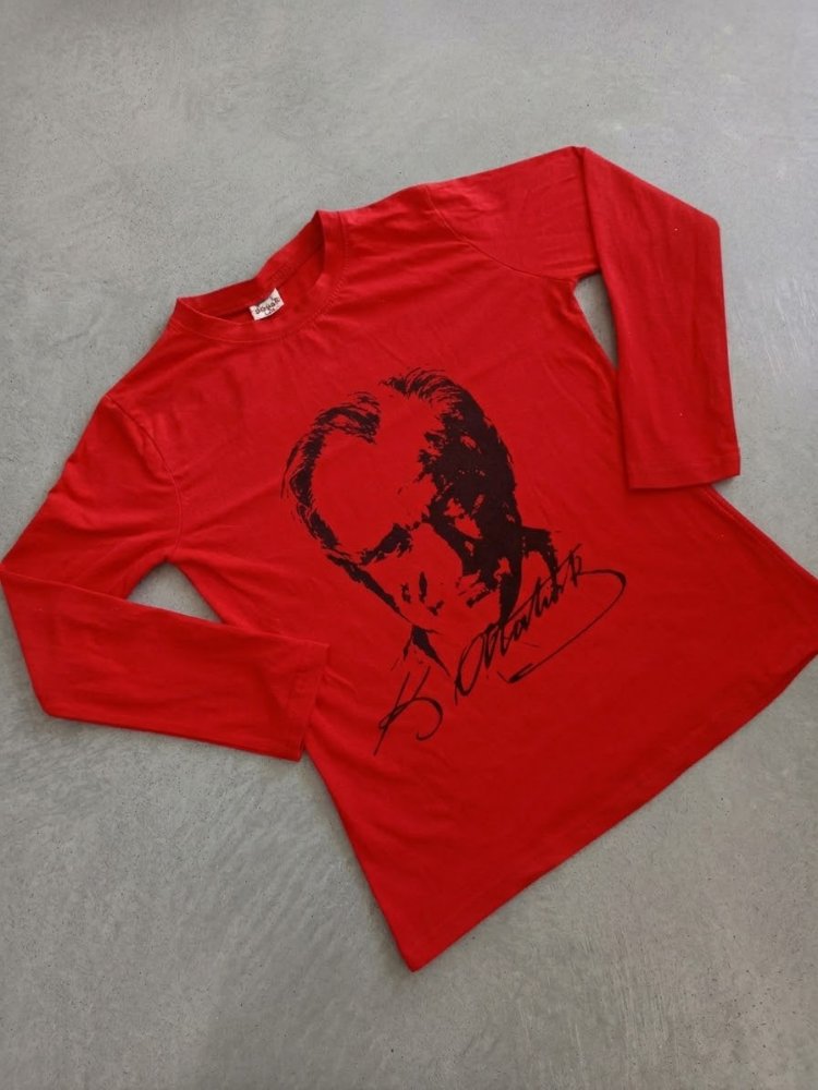 Atatürk Baskılı Unisex Sweatshirt